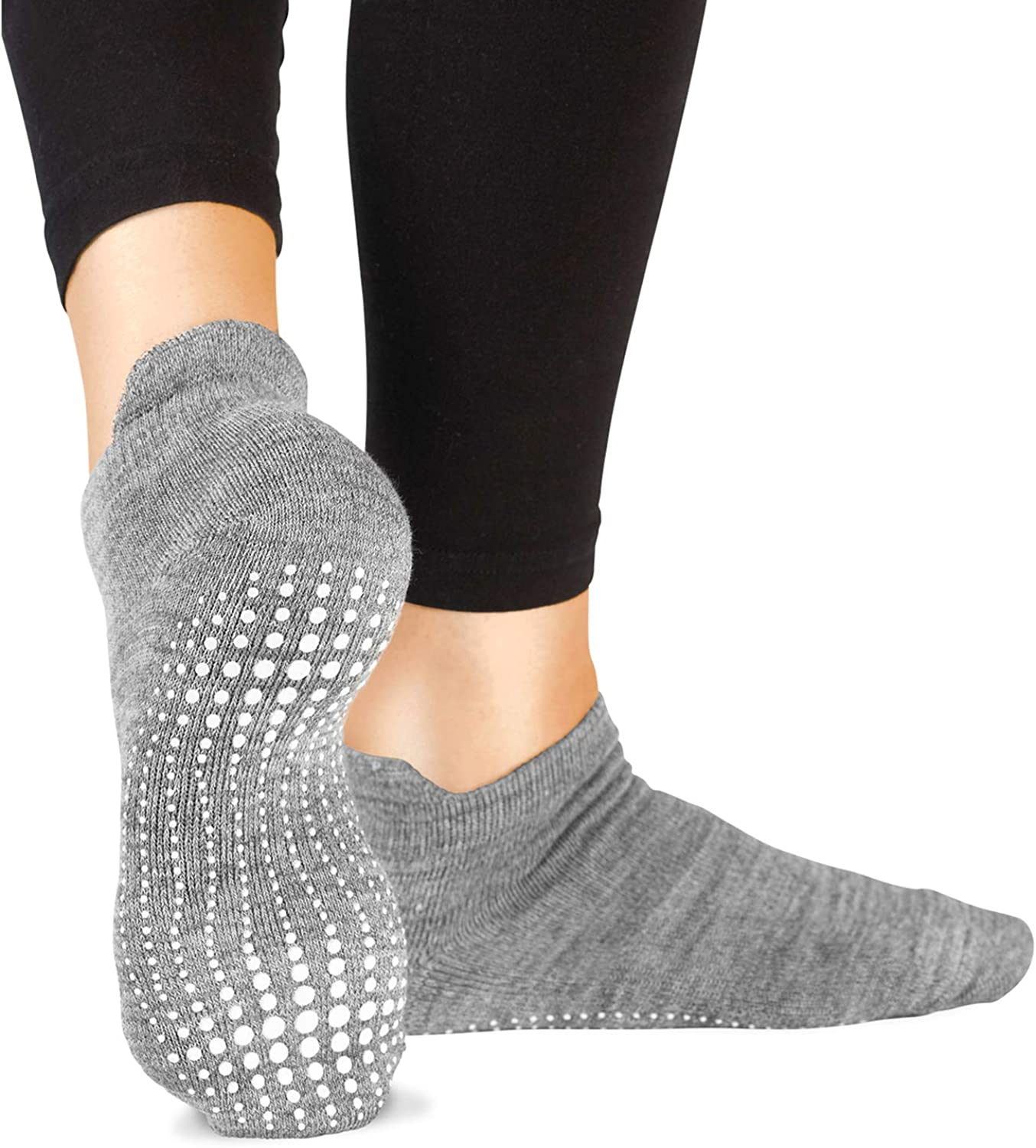 LA Active Grip Socks - Yoga Pilates Barre Non Slip - Ballet