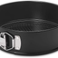 Hiware 8 Inch Non-Stick Springform Pan with Removable Bottom - Leakproof Cheesecake Pan with 50 Pcs Parchment Paper