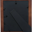 Gallery Solutions 17FW1475 Wall Mount Double Mat Picture Frame, 5" x 7" With Mat or 8" x 10" Without Mat, Walnut