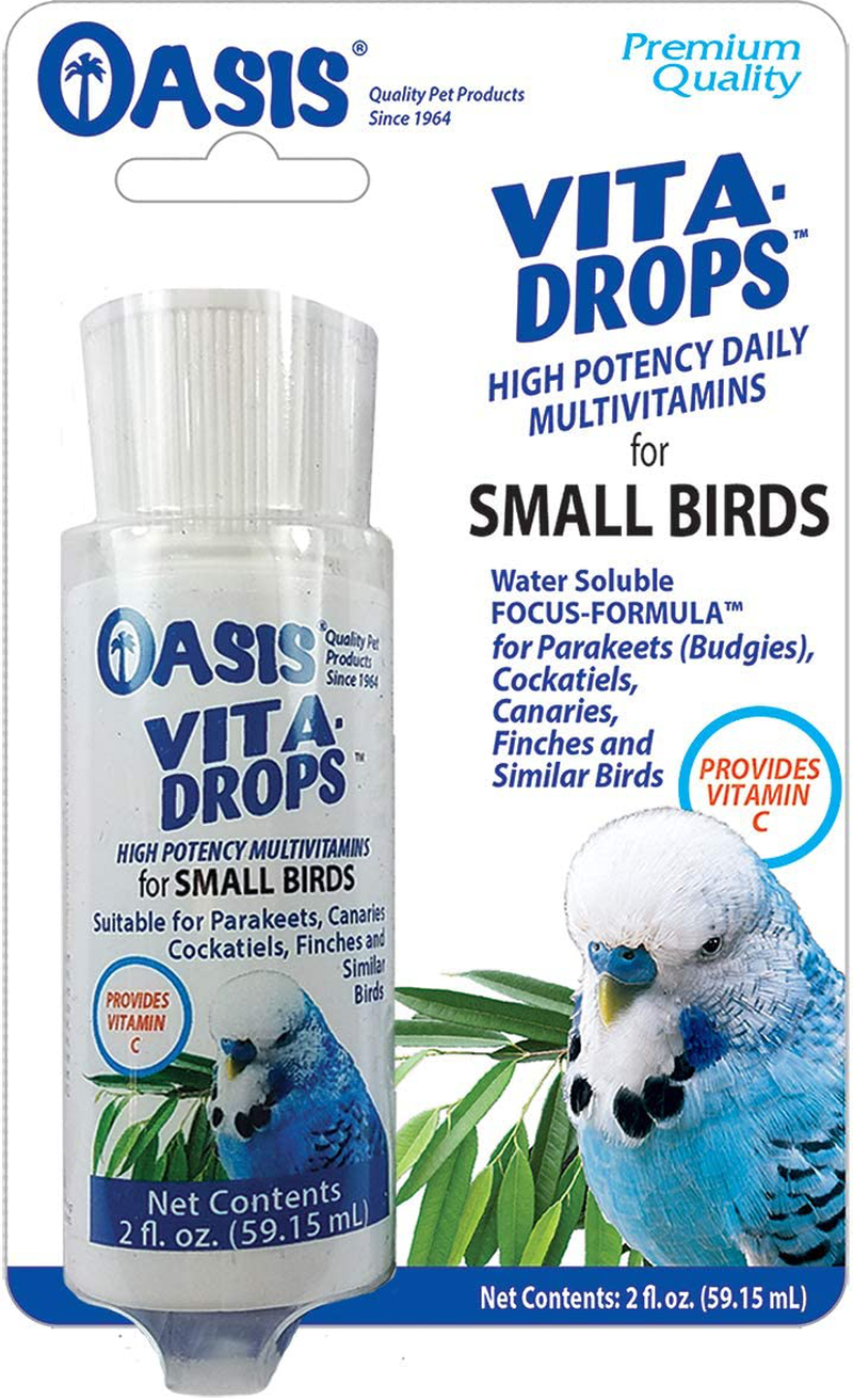 Oasis Vita-Drops Small Bird Multi-Vitamins