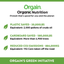 Orgain Organic Plant Based Protein Powder, Peanut Butter - 21G of Protein, Vegan, Low Net Carbs, Non Dairy, Gluten Free, Lactose Free, No Sugar Added, Soy Free, Kosher, Non-Gmo, 2.03 Pound