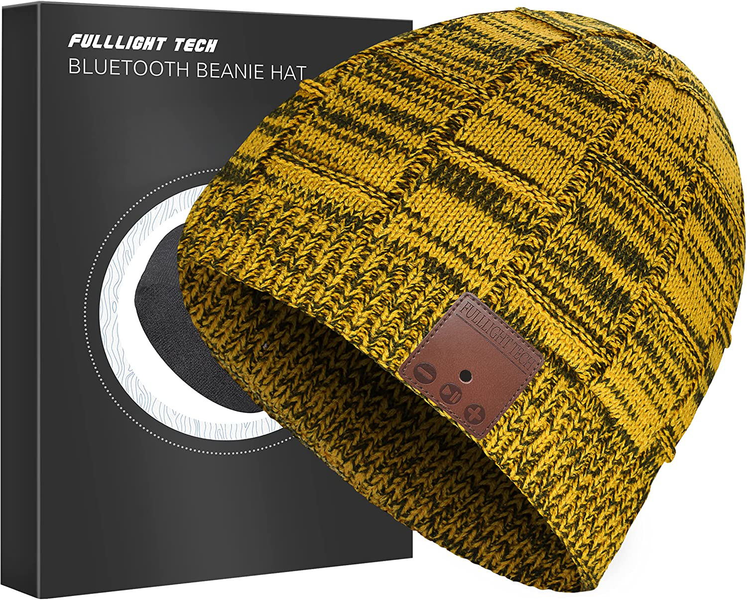 Upgraded Bluetooth Beanie Hat with Headphones Unique Tech Gifts