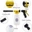 Foam Gun Car Wash Foam Sprayer Soap Foam Blaster, Adjustable Ratio Dial Foam Cannon for Cleaning with Quick Connector to Any Garden Hose (with Wash Mitt & Towel)