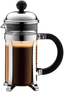 Bodum Chambord French Press Coffee and Tea Maker, 12 Ounce, Chrome