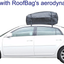 RoofBag Rooftop Cargo Carrier Waterproof Car Top Carrier for Cars with Racks or Without Racks Includes 2 Straps, Roof Protective Mat, Storage Bag