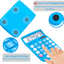 CATIGA CD-8185 Office and Home Style Calculator - 8-Digit LCD Display - Suitable for Desk and On The Move use. (Blue)