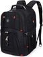 Extra Large 50L Travel Laptop Backpack with USB Charging Port Fits 17 Inch Laptops