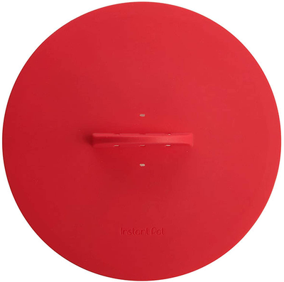 Instant Pot Official Universal Silicone Bakeware Lid, Red