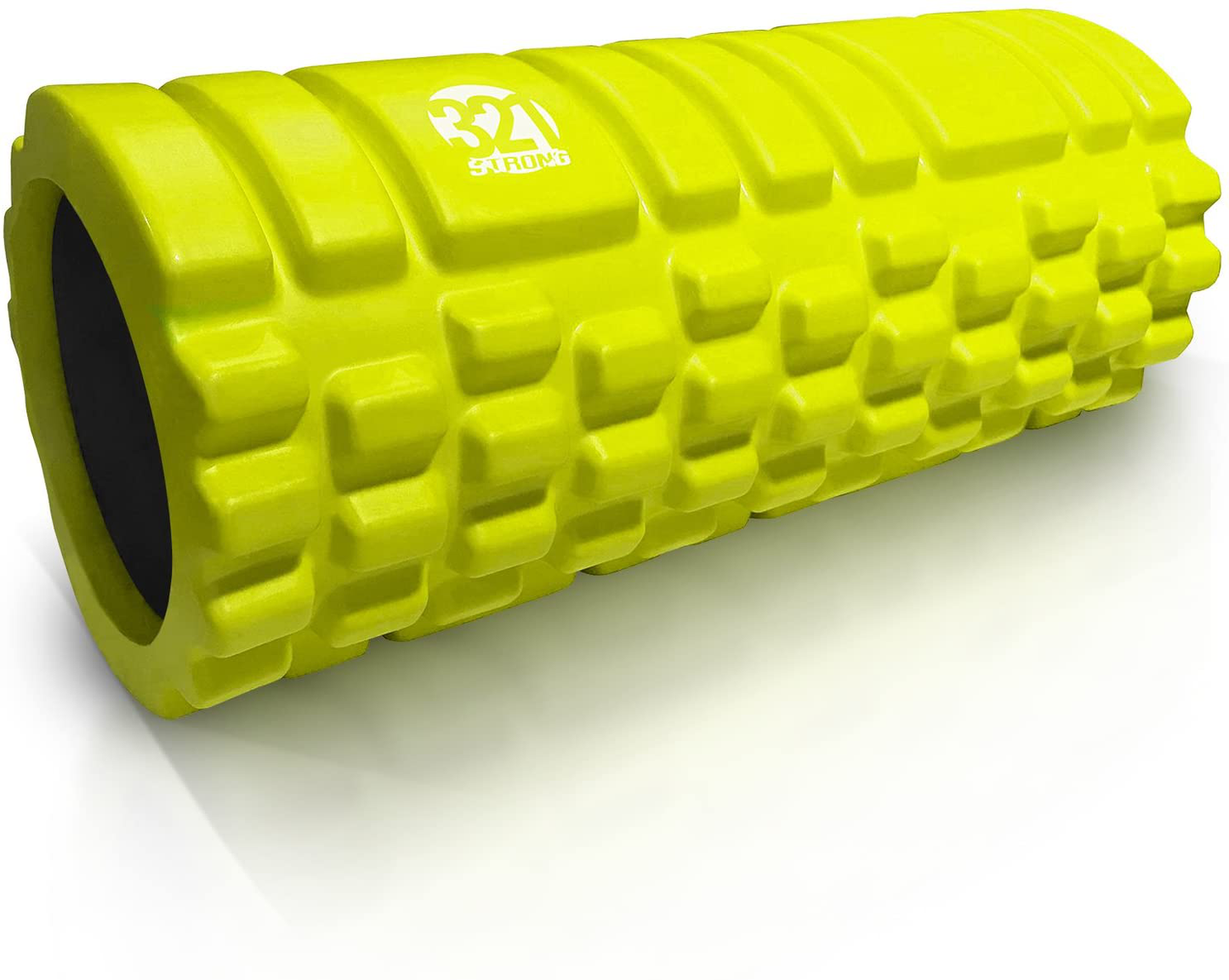 321 STRONG Foam Roller - Medium Density Deep Tissue Massager for Muscle Massage and Myofascial Trigger Point Release, with 4K Ebook