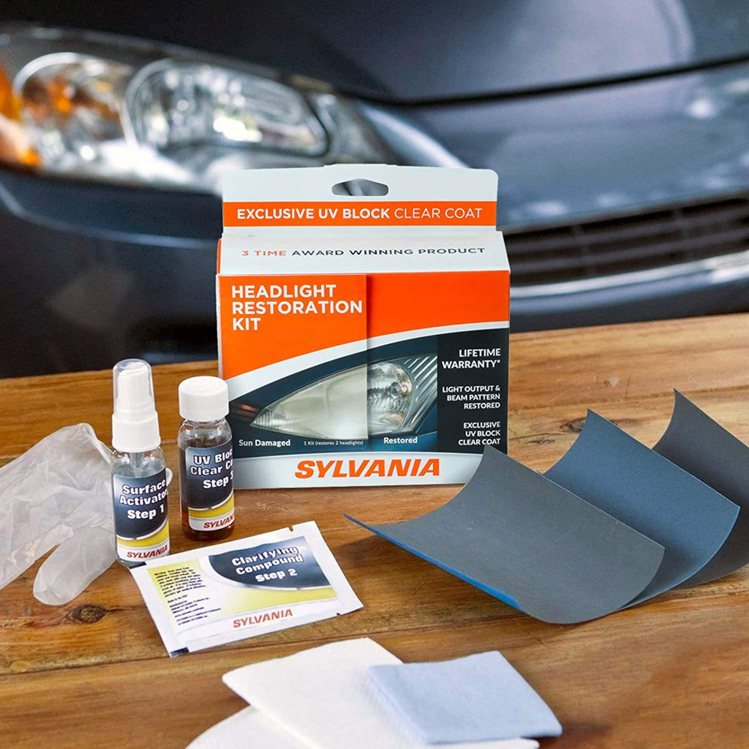 SYLVANIA - Headlight Restoration Kit