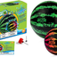 Watermelon Ball Combo Pack | The Ultimate Swimming Pool Game | Pool Ball for Under Water Passing, Dribbling, Diving and Pool Games for Teens, Kids, or Adults| 9" and 6.5" Balls Fills with Water