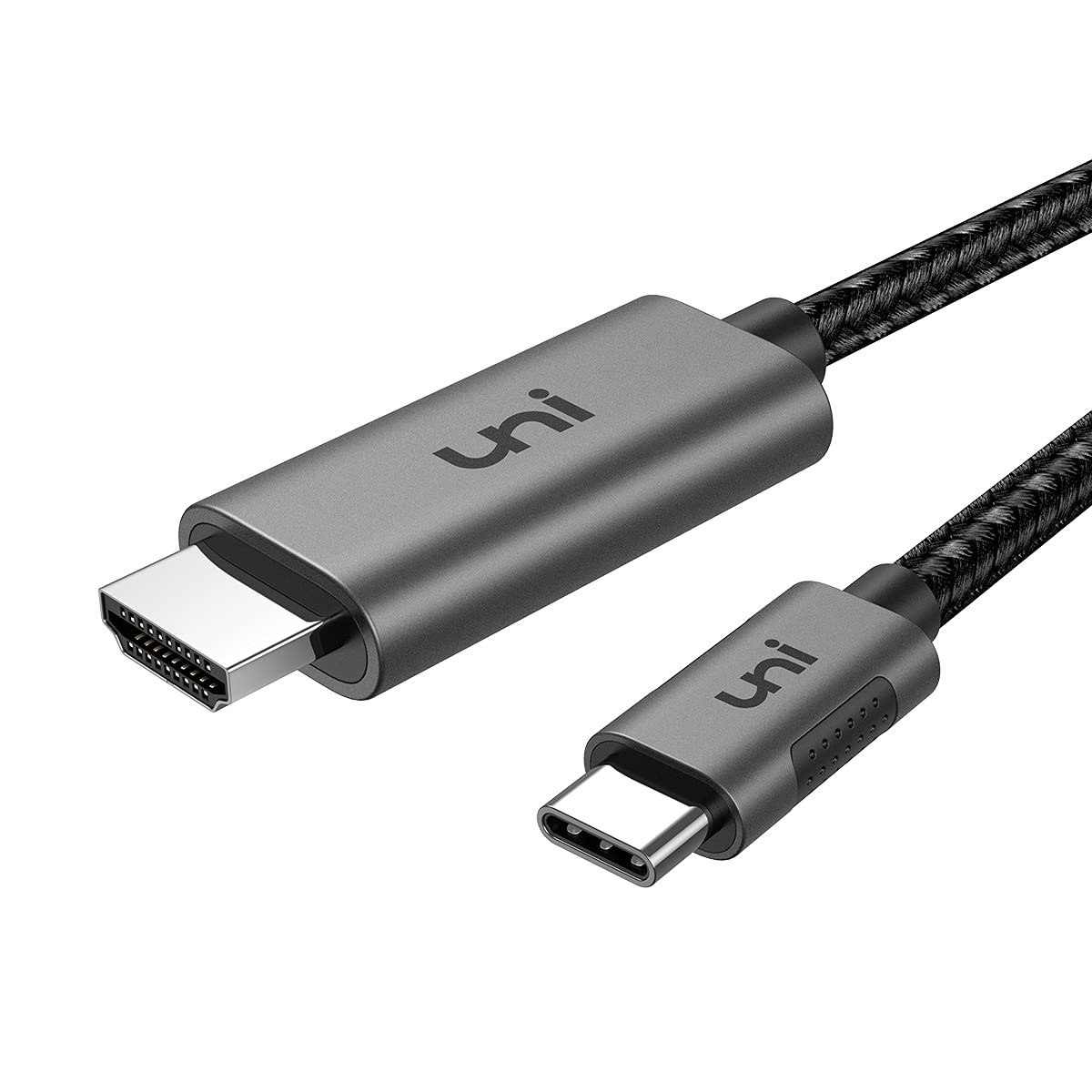 USB C to HDMI Cable for Home Office Compatible with MacBook Pro 2020/2019, MacBook Air/iPad Pro 2020, Surface Book 2, Galaxy S20 and More