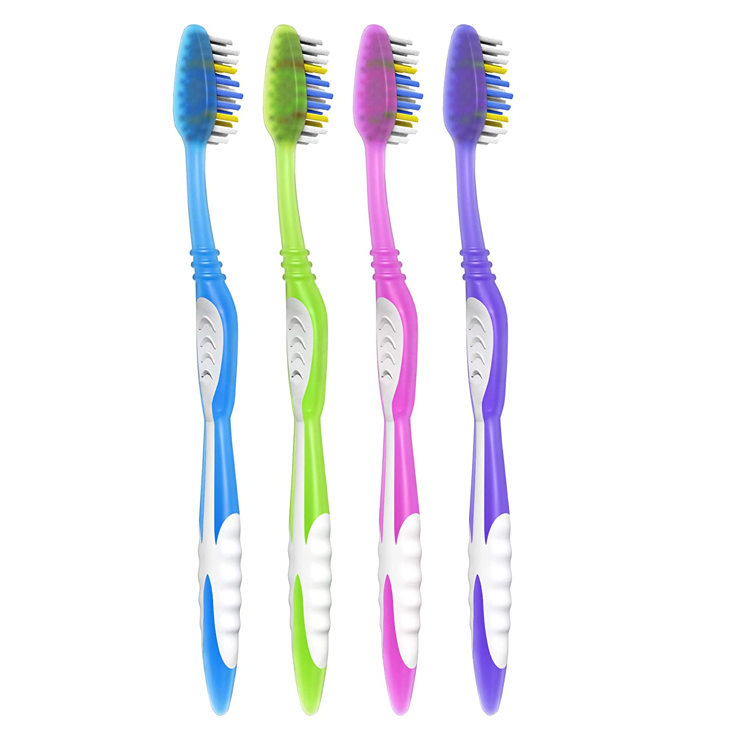 Colgate Extra Clean Full Head Toothbrush, Medium - 6 Count