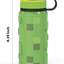 Zak Designs Minecraft 24oz Stainless Steel Vacuum Insulated Water Bottle - Rugged Sports Bottle Easy Grip and Keeps Drinks Cold (24 oz, Minecraft)
