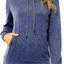 Begonia.K Women Lightweight Pullover Hoodies Casual Long Sleeve Drawstring Pullover Sweatshirts with Pockets