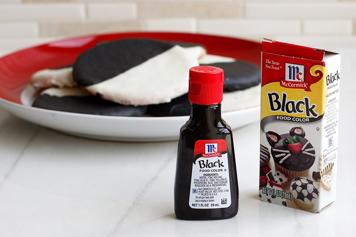 Mccormick Black Food Color, 1 Fl. Oz (Pack of 1)