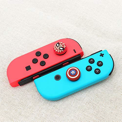 Silicone Non-Slip Cap Case Thumb Grips Cover Analog Thumb Stick Joystick Button Cap Handle Button Caps for Nintendo Switch Joy-con