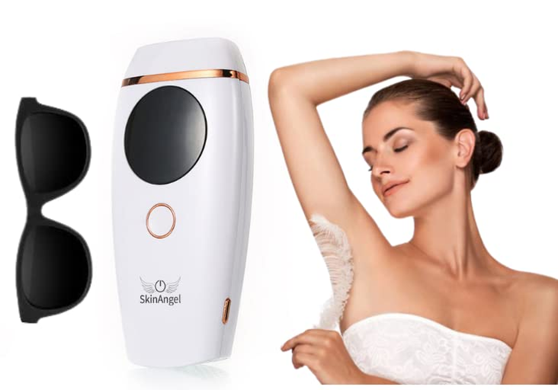 Laser Hair Removal - at Home Permanent Hair Removal for Women and Men, Lifetime of Pulses