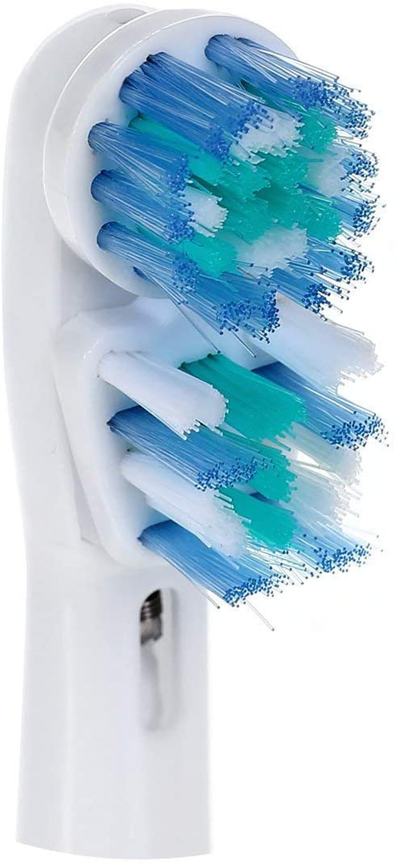 Replacement Brush Heads Compatible with Oral B- Double Clean Design, Double Clean Brush Heads - Pack of 4