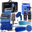 Relentless Drive Ultimate Car Wash Kit - 14-Piece Car Detailing & Car Cleaning Kit - Car Wash Supplies Built for The Perfect Car Wash - Complete Car Wash Kit with Bucket