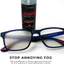 Anti Fog Spray for Glasses | Prevents Fog on All Lenses and Devices such as: Glasses, Goggles, PPE, VR Headsets | Safe on Anti-Reflective Lenses | Made in the USA | FogAway by Gamer Advantage