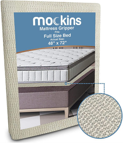 Mockins King Size 72" x 72" Slip Resistant Mattress Pad | Prevents Mattress & Topper from Slipping & Sliding | Strong & Durable Gripper Pad | Multi-Purpose & Customizable…