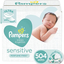 Baby Wipes, Pampers Sensitive Water Based Baby Diaper Wipes, Hypoallergenic and Unscented, 7 Pop-Top Packs, 504 Count Total Wipes (Packaging May Vary)