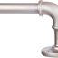 Kenney Adler 5/8" Indoor/Outdoor Rust-Resistant Wrap Around Curtain Rod, 48-84", Brushed Nickel