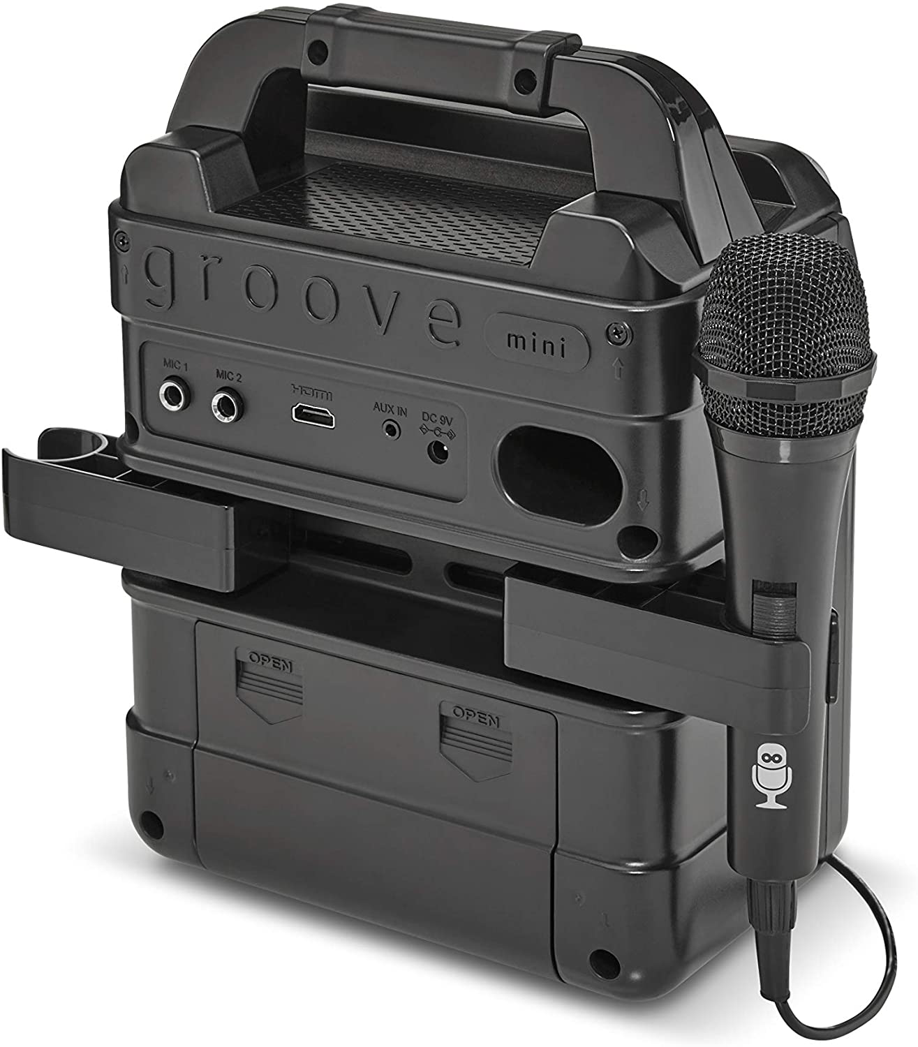 Singing Machine Karaoke System-Portable, Black (SML652BK)