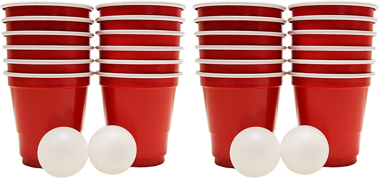 Black Duck Brand Set of 2 Mini Beer Pong Game Sets! Shot Pong Game!