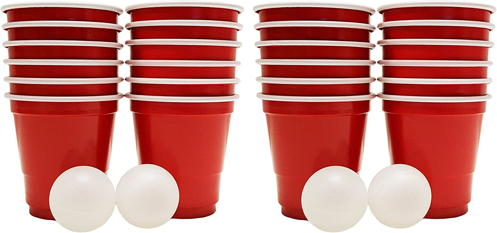 Black Duck Brand Set of 2 Mini Beer Pong Game Sets! Shot Pong Game!