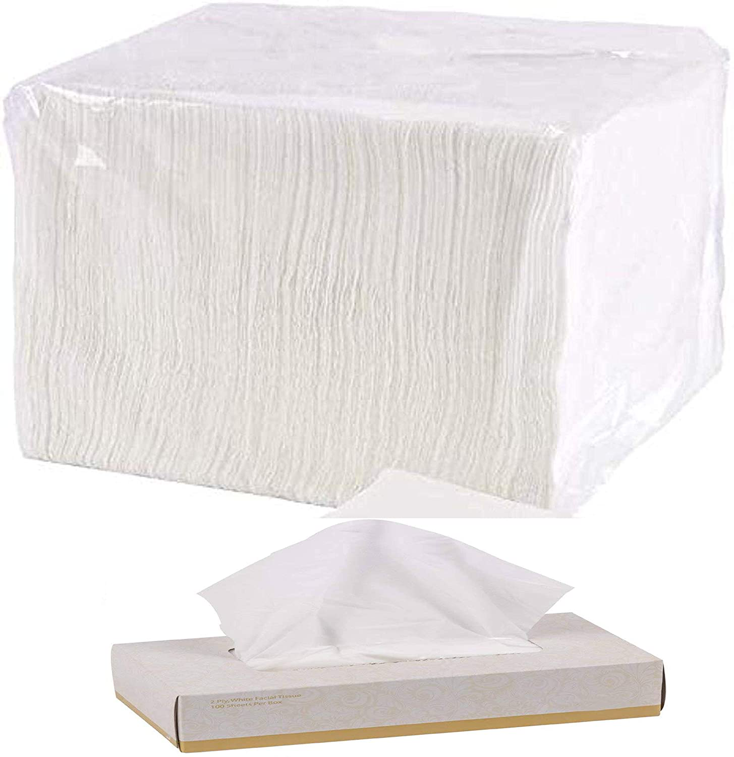 Perfect Stix Lunch Napkin 1 Ply Pack of 1000, White in Color. Includes Bonus Gift