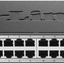 D-Link Fast Ethernet Switch, 24 Port Unmanaged 10/100 Mbps Desktop Rackmount Network Internet Hub (DES-1024D), Black