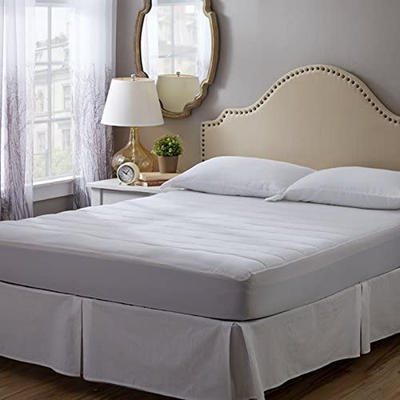 CozyHome Mattress Pad, Twin X-Long, White