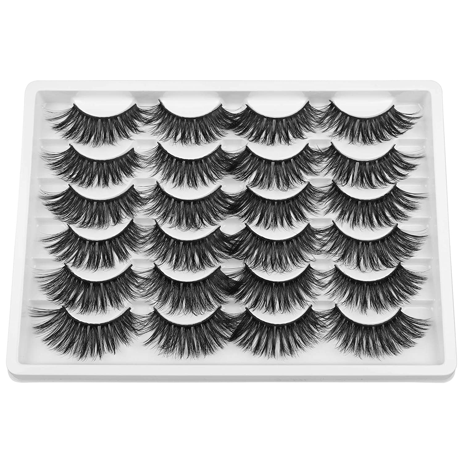 Newcally Lashes False Eyelashes Natural 14 Pairs Pack