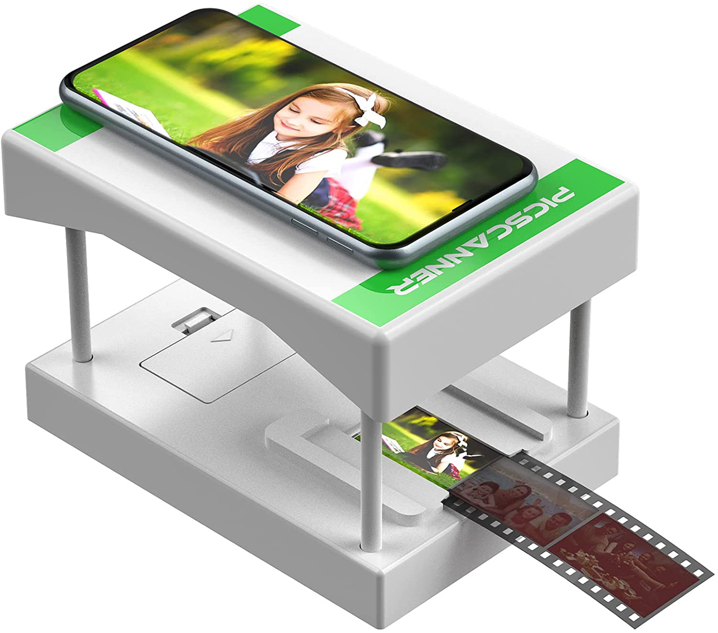 Mobile Film and Slide Scanner, Scan and Play 35mm Films & Slides Using Your Smartphone Camera
