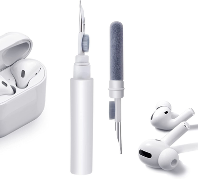 Bluetooth Earbuds Cleaning Pen, Multifunction Airpod Cleaner Kit for Wireless Earphones Bluetooth Headphones Charging Box Accessories, Computer, Camera and Mobile Phone.