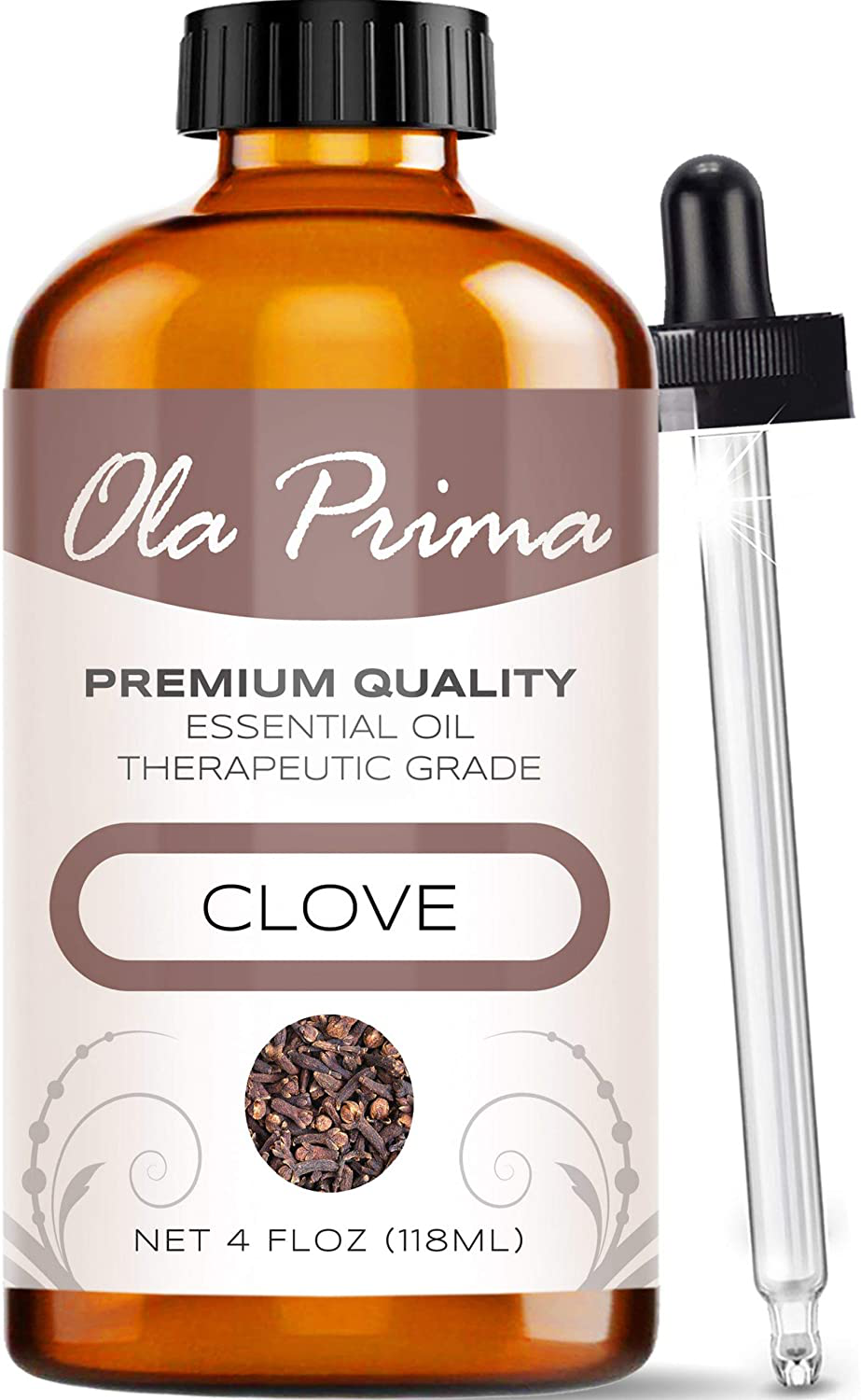 Ola Prima 16Oz - Premium Quality Peppermint Essential Oil (16 Ounce Bottle) Therapeutic Grade Peppermint Oil