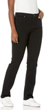 Gloria Vanderbilt Women's Rail Straight Leg High Rise Jean