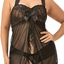 Plus Size Lingerie for Women Lace Babydoll Halter Chemise Sexy Nightwear XL-5XL