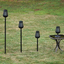 PIC Portable Solar Insect Killer Torch (FLPT), Bug Zapper and Flame Accent Light, Kills Bugs on Contact