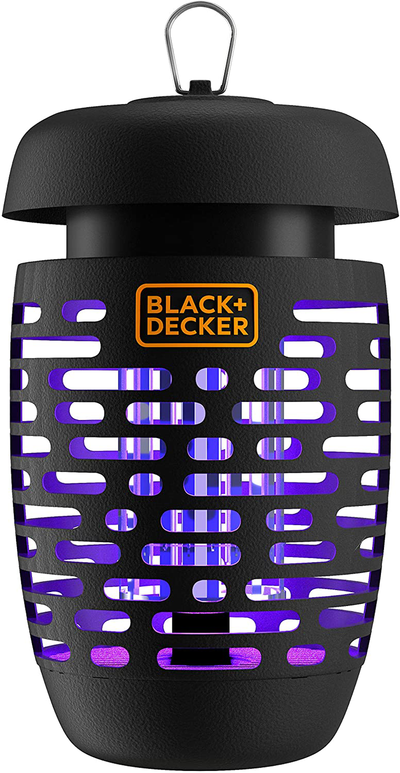 BLACK + DECKER Bug Zapper and Mosquito Repellent | Fly Trap Pest Control for All Insects, Including Flies, Gnats for Indoor & Outdoor Use 600 Sqft Coverage