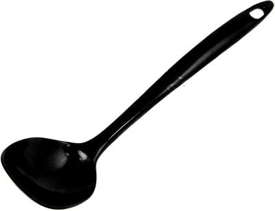 Chef Craft Melamine Basting Spoon, 11.25 Inch, Black