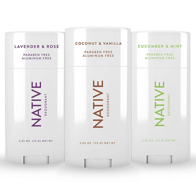 Native Deodorant - Natural Deodorant For Women and Men - Contains Probiotics - Aluminum Free & Paraben Free, Naturally Derived Ingredients - Multi Packs Available