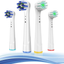 Replacement Toothbrush Heads for Oral B Braun, Precision Clean Brush Heads Refill Compatible with Oral-B 7000/Pro 1000/9600/ 5000/3000/8000