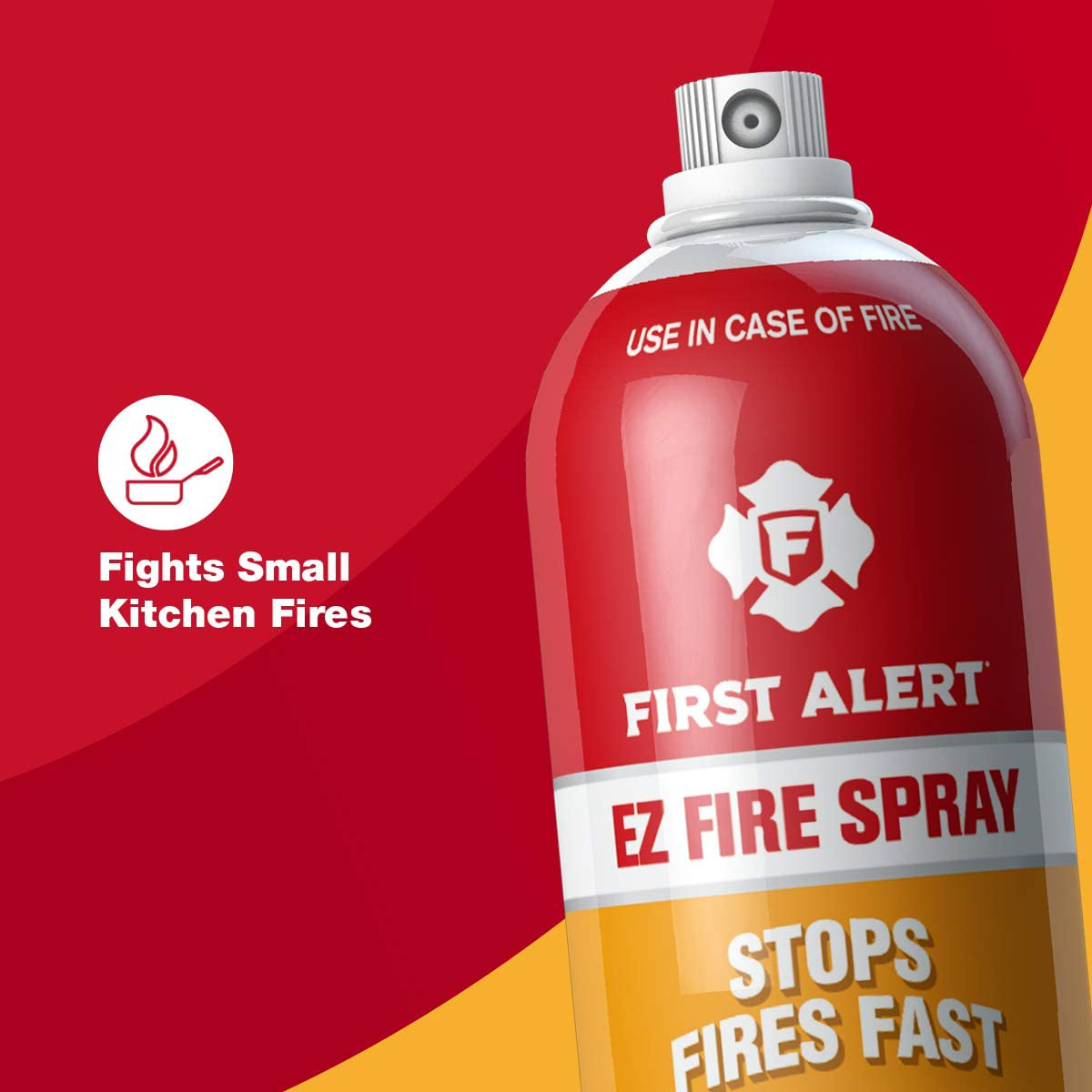 First Alert EZ Fire Spray, Extinguishing Aerosol Spray, AF400