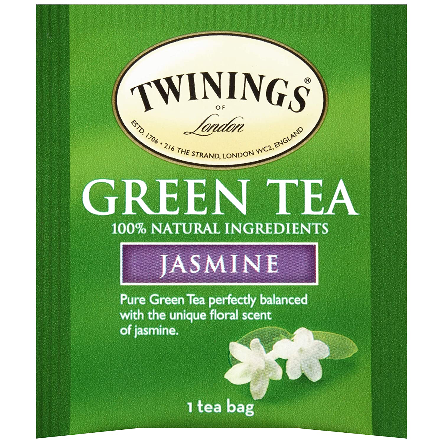 Twinings of London Pure Peppermint Tea Bags, 25 Count (Pack of 6)