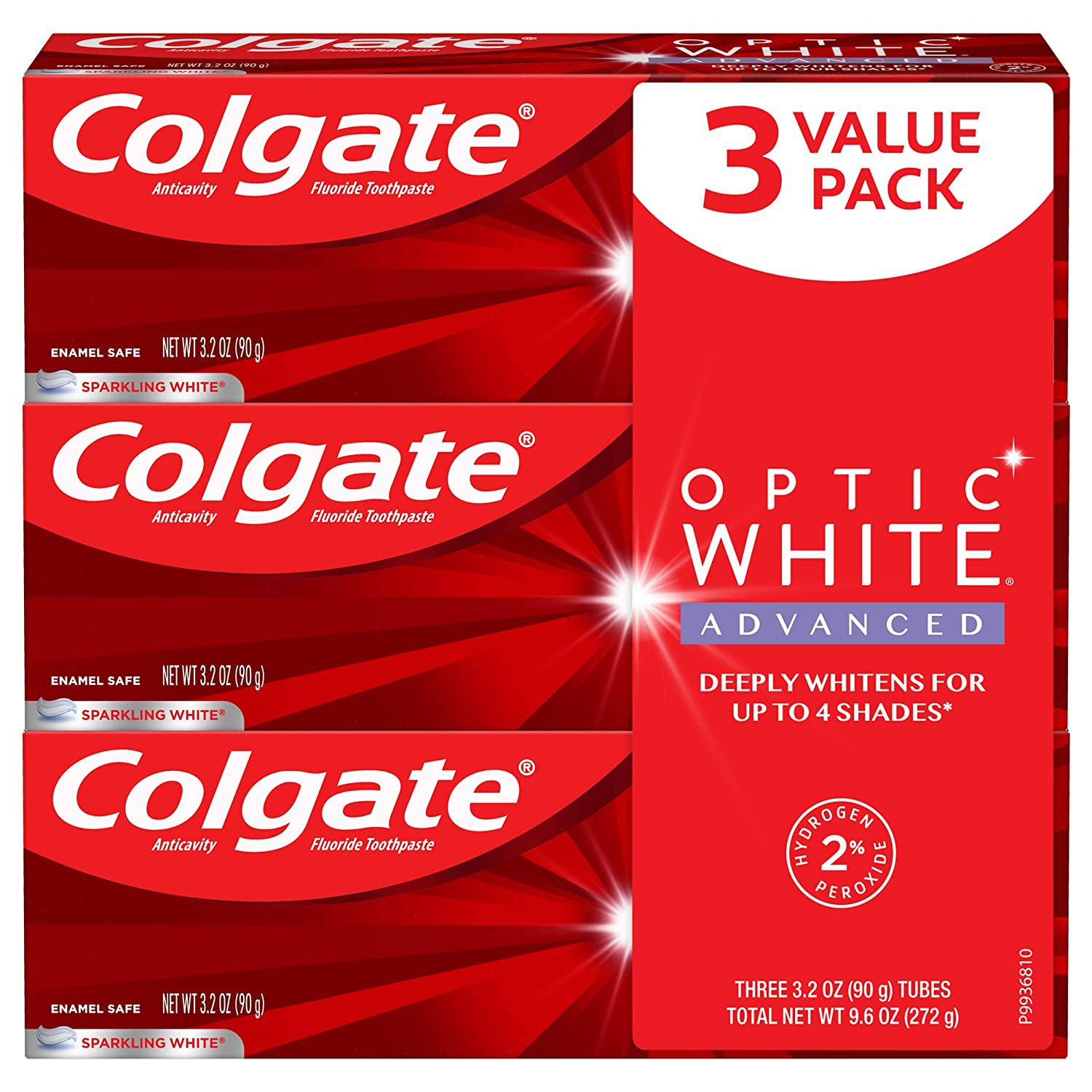Colgate Optic White Overnight Teeth Whitening Pen, Teeth Stain Remover to Whiten Teeth or Toothpaste
