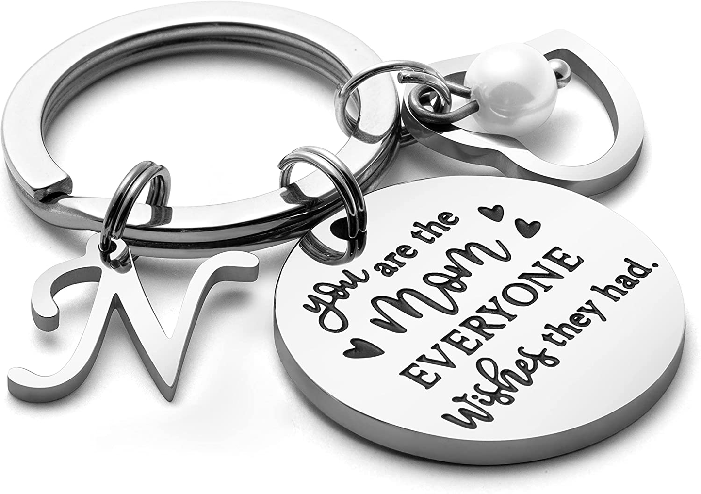 Gifts for Mom Birthday Key Chain Best Mom Thanksgiving Christmas Mother'S Day Key Ring from Daughter Son Jewelry