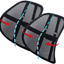 Lumbar Support, Car Lumbar Support with Double Breathable Mesh, Back Lumbar Support for Car and Office Chair ( Black 2 Pack)
